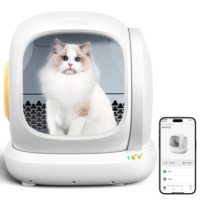 Self-Cleaning Cat Litter Box, APP Control