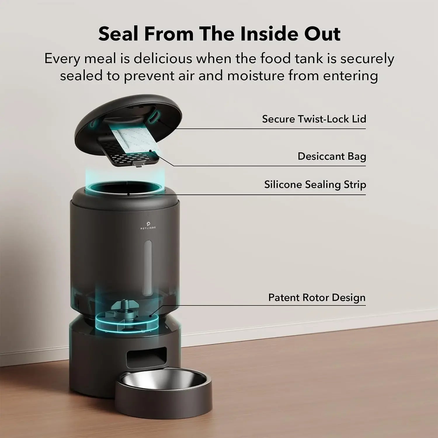 PETLIBRO Smart Automatic Pet Feeder – 5L Capacity, App Controlled