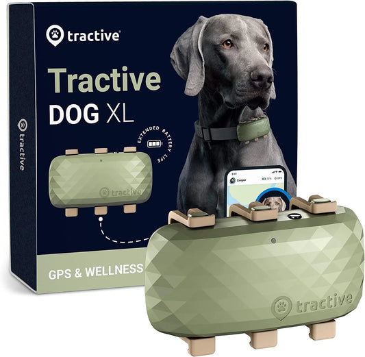 The Tractive XL GPS Tracker keeps you connected in real time, no matter how far they go